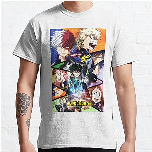 My Hero Academia Merch - Main Hero Characters Casual Printed Shirt