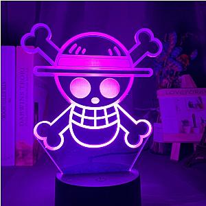 One Piece 3D lamp – LOGO+ Led Anime Lamp OTAKU0705
