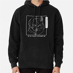 To Your Eternity Hoodies - Fushi and Joan Black Pullover Hoodie