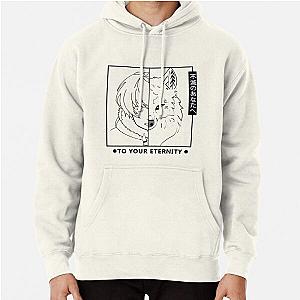 To Your Eternity Hoodies - Fushi and Joan White Pullover Hoodie
