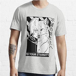 To Your Eternity T-Shirts - Fushi and Joan Black &amp; White T-Shirt