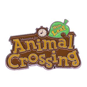 Animal Crossing Pins - Kawaii Animal Crossing Logo Lapel Pin