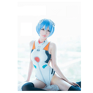 Evangelion Cosplay Merch – Rei Ayanami Sexy Swimwear Cosplay Costumes