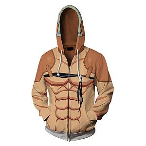 Anime To Your Eternity Gugu Cosplay Hoodie 3D Printed Zip Up Jacket