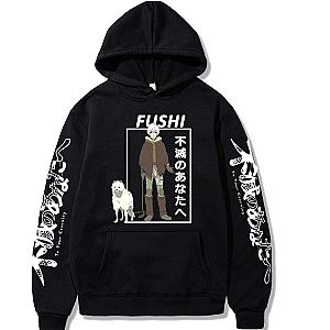 To Your Eternity Hoodies - Cool Graphic Fushi And Dog Printed Harajuku Hoodie