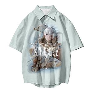To Your Eternity Tees - Fushi White Tops 3D Tees Short Sleeves