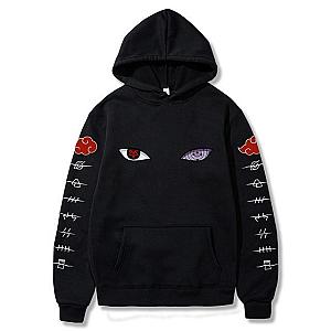 Naruto Hoodies – Naruto Sasuke Eyes Hoodie NRTM1907