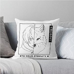 To Your Eternity Pillows - Fushi and Joan Throw Pillow