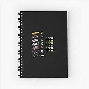 Trackmania World Spiral Notebook