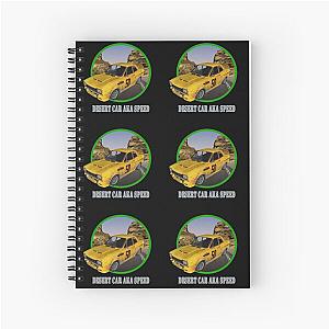 Desert Car Trackmania Spiral Notebook