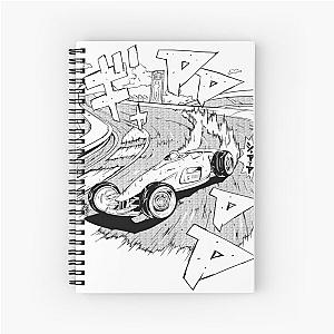 Initial D like Trackmania car Spiral Notebook