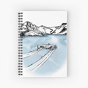 Trackmania - Arctic Lake Slide Spiral Notebook