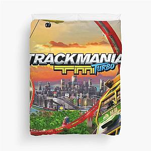 Turbo Trackmania Duvet Cover