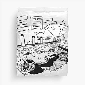 Trackmania 360 Ice-slide  Duvet Cover