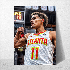 Trae Young Hawks Legend Trae Young Posters