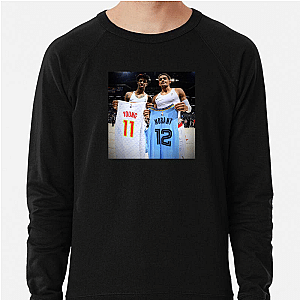 Trae Young Dribble And Shoot Trae Young Sweatshirts