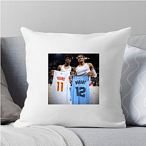 Trae Young Dribble And Shoot Trae Young Pillows Cover