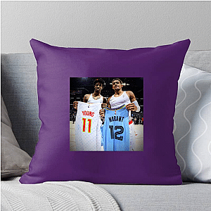 Trae Young Dribble And Shoot Trae Young Pillows Cover