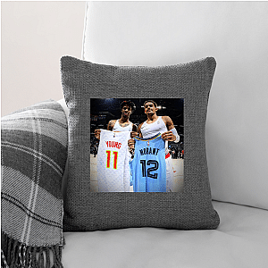 Trae Young Dribble And Shoot Trae Young Pillows Cover
