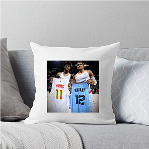 Trae Young Dribble And Shoot Trae Young Pillows Cover