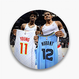 Trae Young Dribble And Shoot Trae Young Pins
