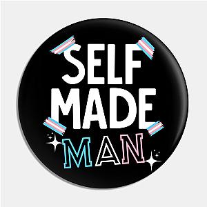 Trans Flag Pins - Self Made Man Trans Transgender Flag Pride Pin TP0812