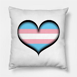 Trans Flag Pillows - Transgender Heart Pillow TP1208