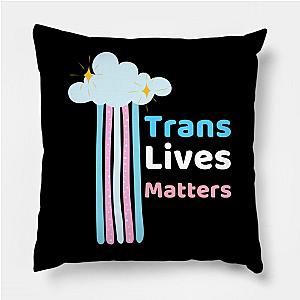 Trans Flag Pillows - Trans Lives Matter Trans Pride Flag Pillow TP1208