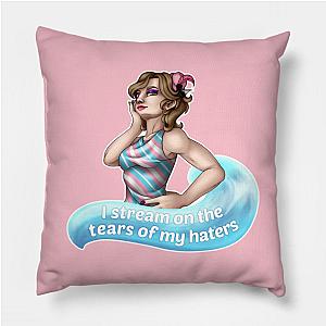 Trans Flag Pillows - I stream on the tears of my haters Pillow TP1208