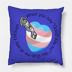 Trans Flag Pillows - Transgender heart Pillow TP1208