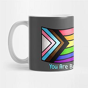 Trans Flag Mugs - You Are Bee-YOU-tiful T-Shirt - Trans Version  Mug TP1208