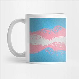 Trans Flag Mugs - Transgender Ornamental Flag  Mug TP1208