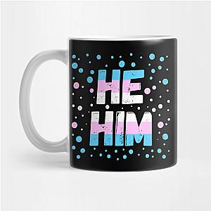 Trans Flag Mugs - He Him - Transgender Pride Flag Design  Mug TP1208