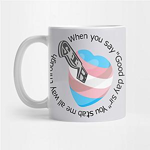 Trans Flag Mugs - Transgender heart  Mug TP1208