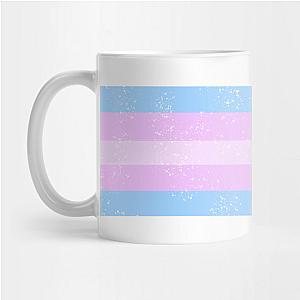 Trans Flag Mugs - Love - Transgender Pride Flag banner design  Mug TP1208