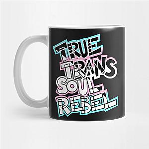 Trans Flag Mugs - True Trans Soul Rebel - diagnonal  Mug TP1208