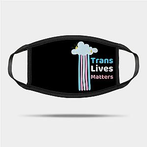 Trans Flag Face Masks - Trans Lives Matter Trans Pride Flag Mask TP1208