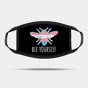 Trans Flag Face Masks - Bee Yourself - Trans Pride Mask TP1208