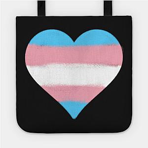 Trans Flag Bags - Transgender Flag Heart Bag TP1208