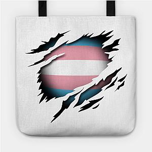 Trans Flag Bags - Transgender Pride in the Heart Bag TP1208