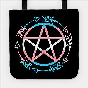 Trans Flag Bags - Transgender Flag Pentagram Bag TP1208