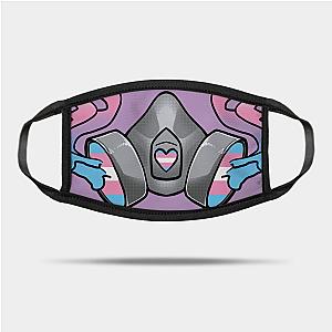 Trans Flag Face Masks - Trans Gas Mask Mask TP1208