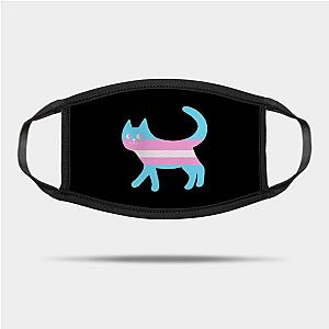 Trans Flag Face Masks - Transgender Cat Mask TP1208