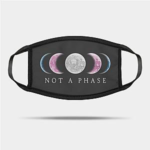 Trans Flag Face Masks - Not A Phase Transgender Pride Mask TP1208