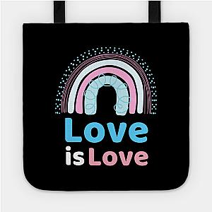 Trans Flag Bags - Love is Love Trans Pride Flag Bag TP1208