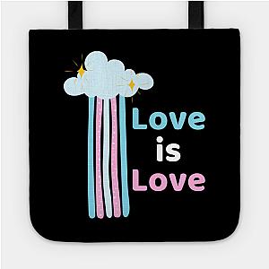 Trans Flag Bags - Love is Love Trans Pride Flag Bag TP1208