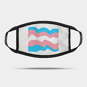 Trans Flag Face Masks - Transgender Marshmallow Flag Mask TP1208