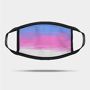 Trans Flag Face Masks - Painted Transgender Pride Flag Mask TP1208