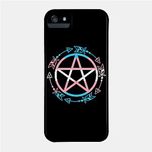 Trans Flag Cases - Transgender Flag Pentagram Phone Case TP1208