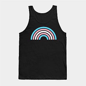 Trans Flag Tank Tops - Gay Pride LGBTQ Transgender Rainbow Stripe 2018 Tank Top TP0812